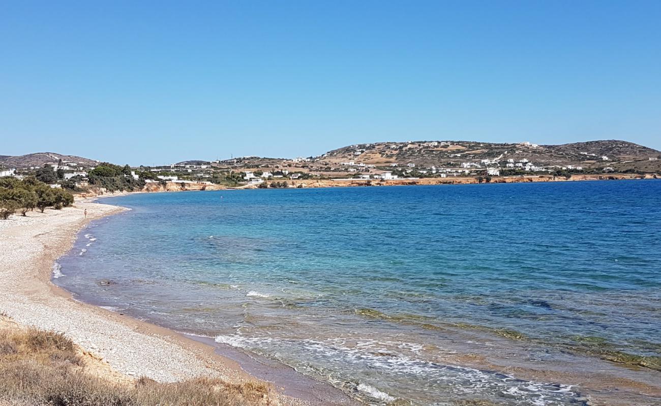 Photo de Paralia Glifades avec caillou gris de surface