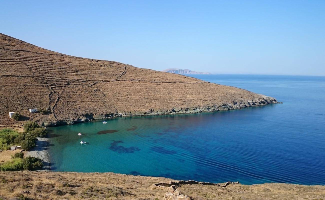Photo de Kentarchos beach avec galets gris de surface