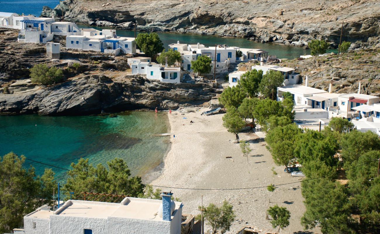 Photo de Paralia Malli avec sable beige de surface