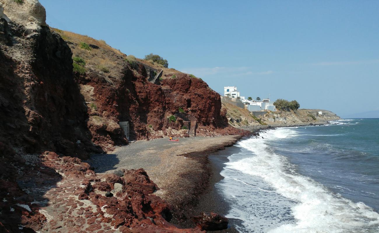 Photo de Pori beach avec caillou fin gris de surface