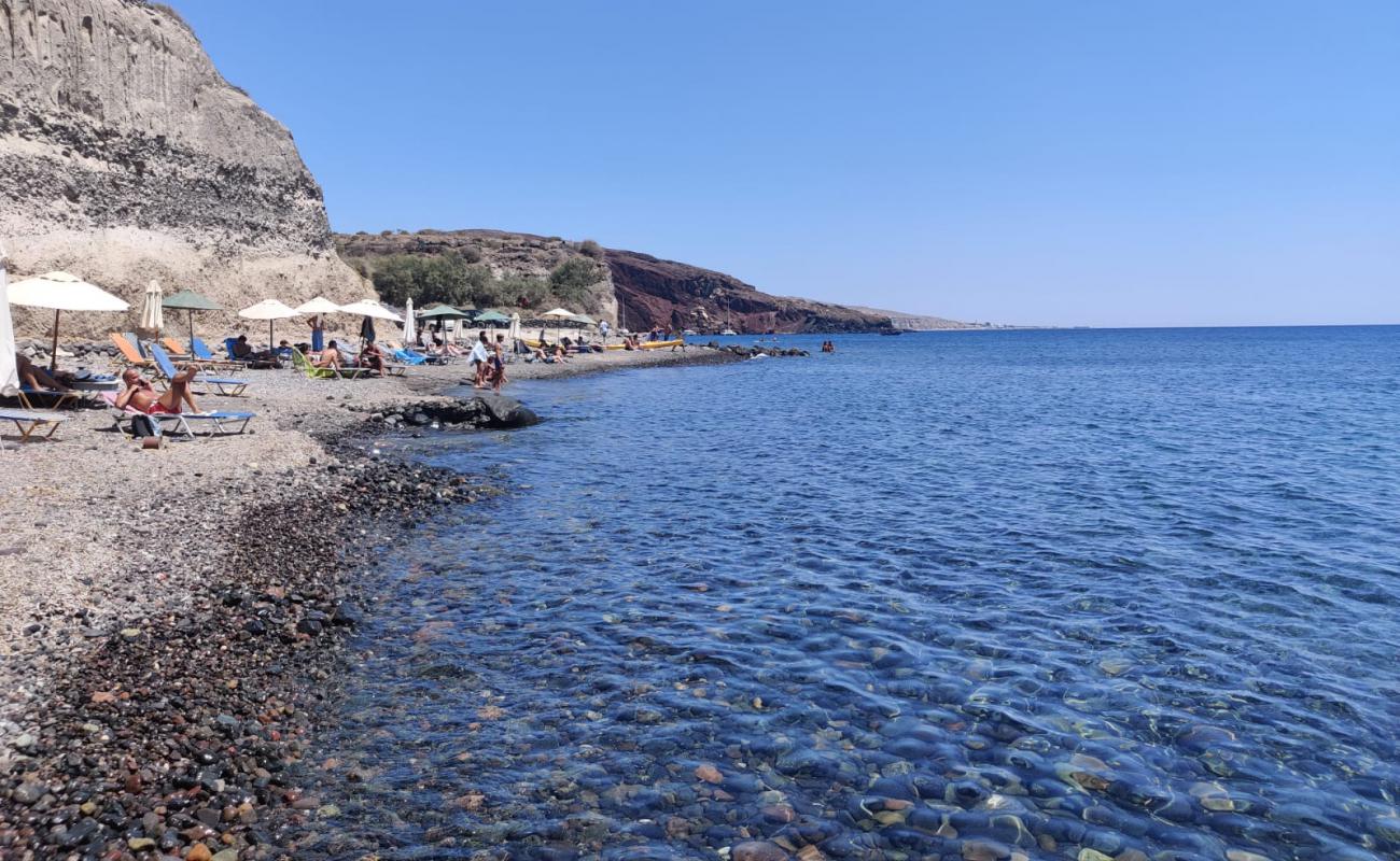 Photo de Kambia beach avec sable gris & galets de surface