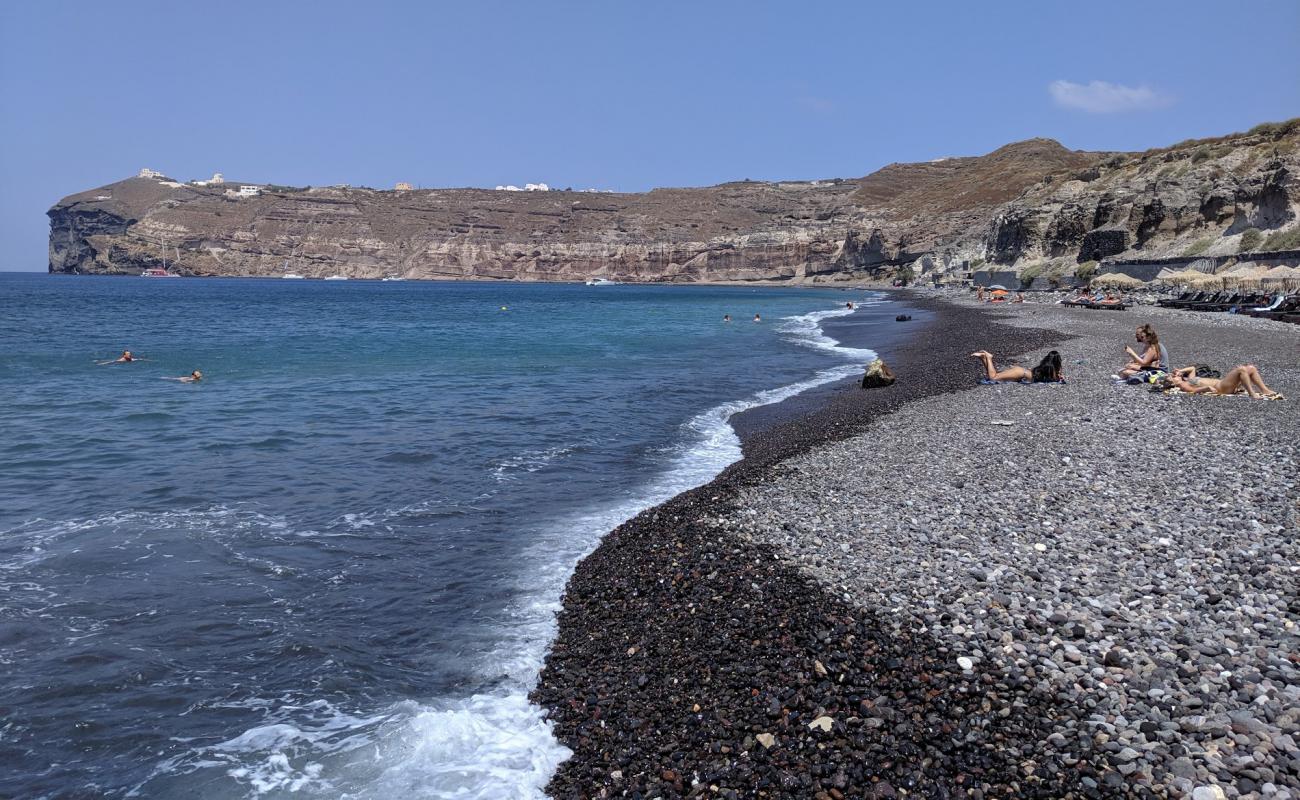 Photo de Mesa Pigadia beach avec galets gris de surface