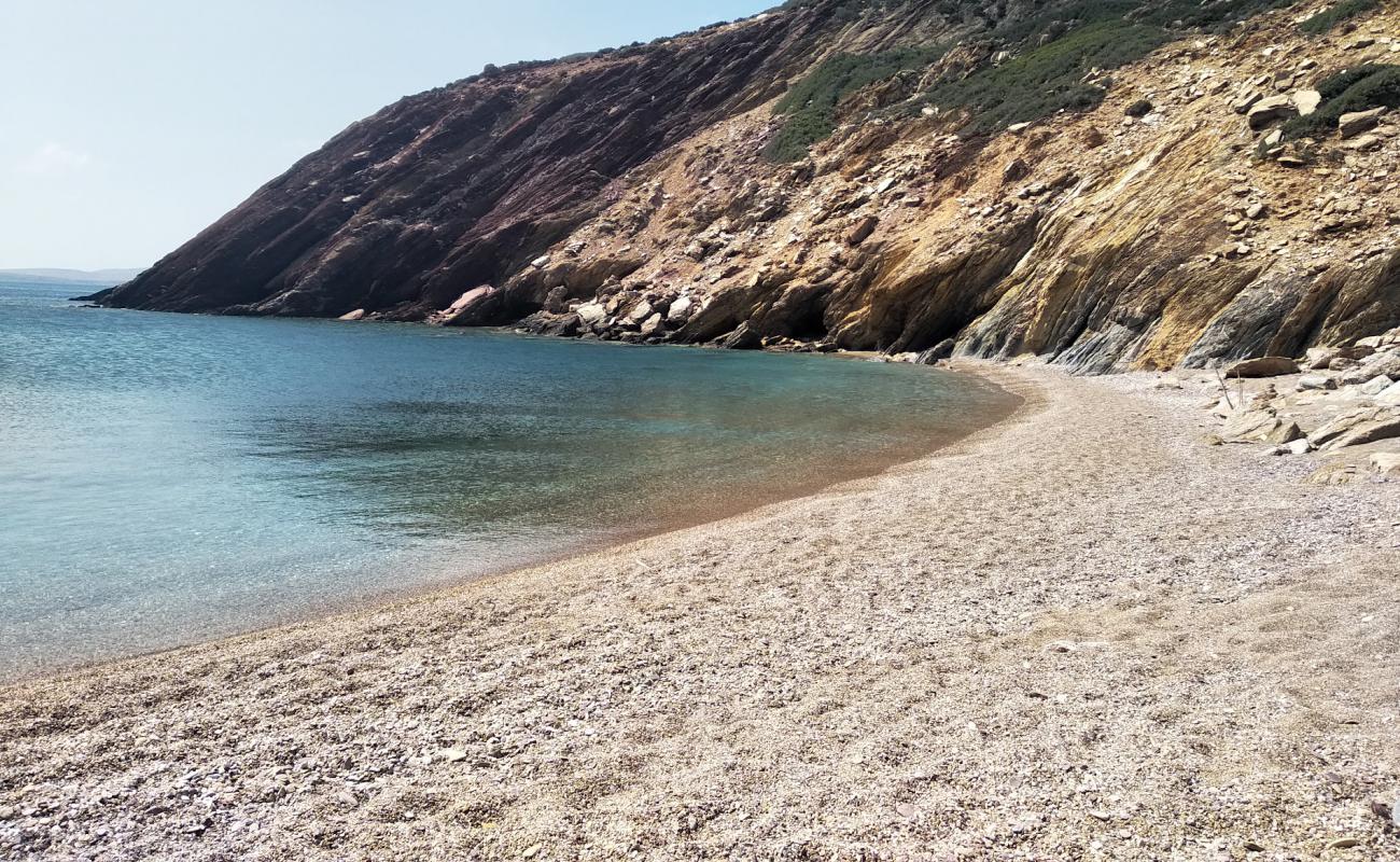 Photo de Kedromouri beach avec caillou fin clair de surface