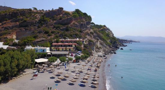 Agia Fotia beach