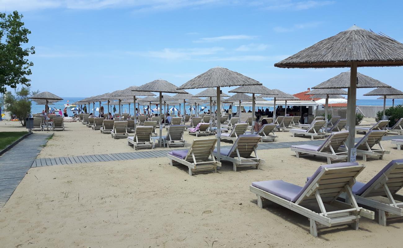 Photo de Plage de Tsilivi avec sable beige de surface