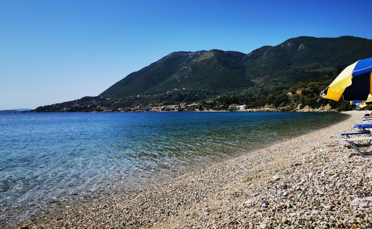 Photo de Nikiana beach avec caillou clair de surface