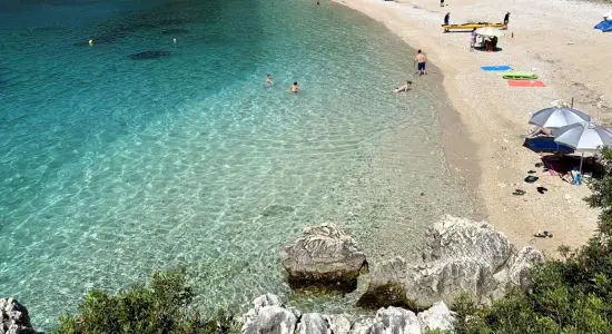 Plage de Mikros Gialos