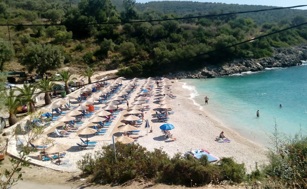 Photo de Plage d'Ammoussa avec caillou clair de surface