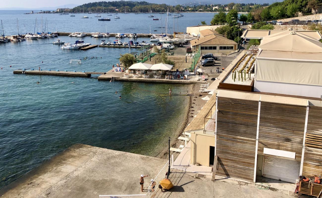 Photo de Naok Azur - Corfu Beach avec galets gris de surface