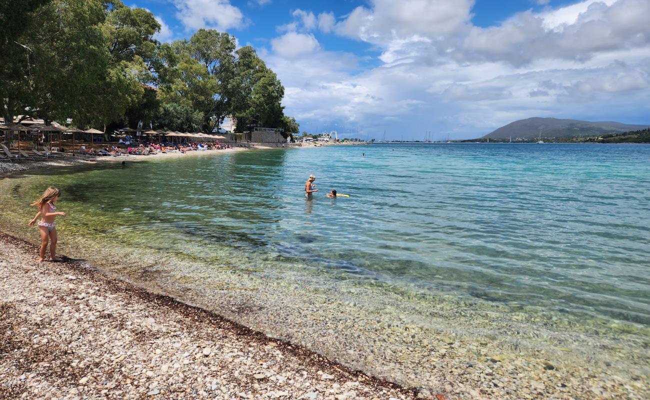 Photo de Lygia Beach avec galets gris de surface