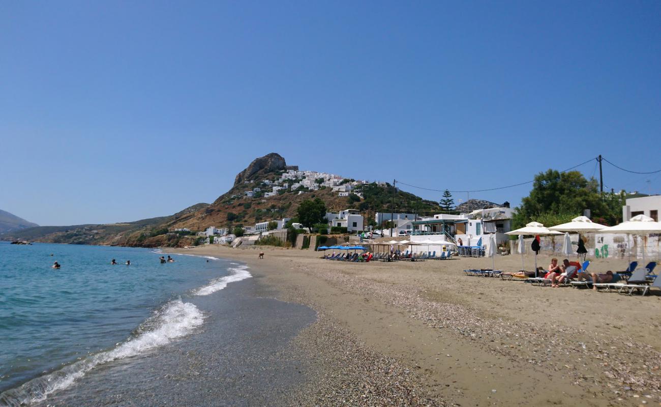 Photo de Magazia Beach avec sable beige de surface
