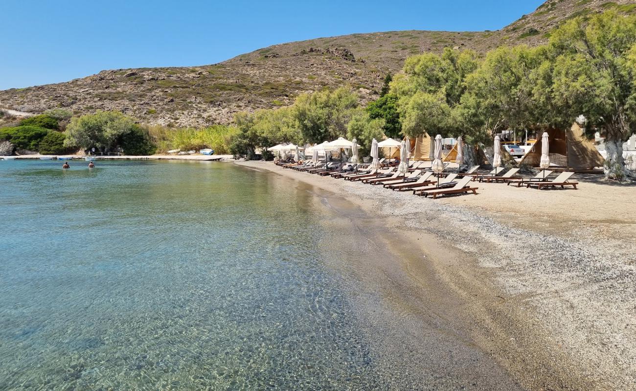 Photo de Lagada Beach avec sable beige de surface