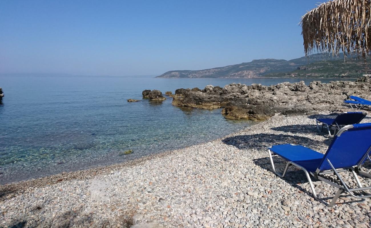 Photo de Salio Beach avec galets gris de surface