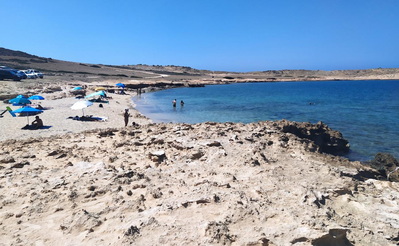Photo de Golden Sand, Astipalea avec sable beige de surface