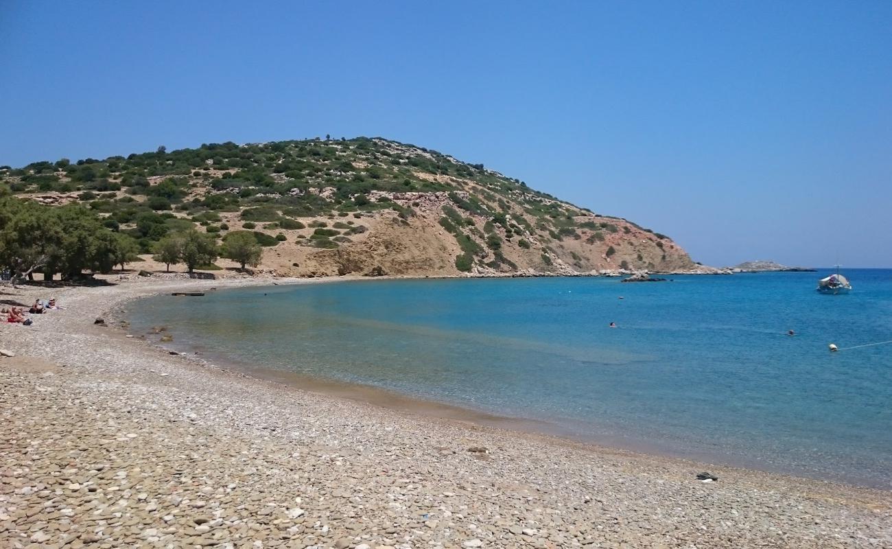 Photo de Seskli Beach avec galets gris de surface