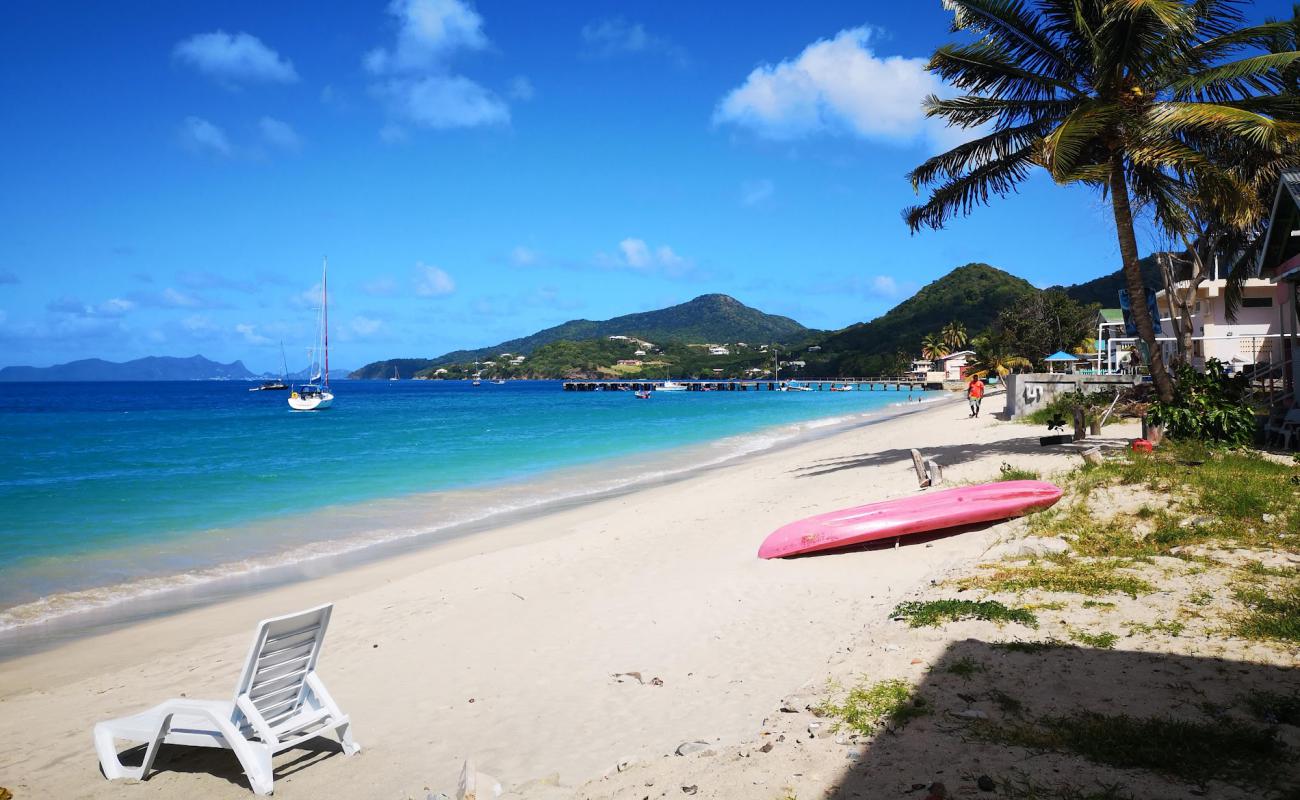 Photo de Carriacou beach avec sable beige de surface