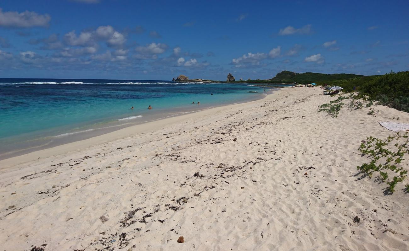 Photo de Beach strap salt avec sable fin et lumineux de surface