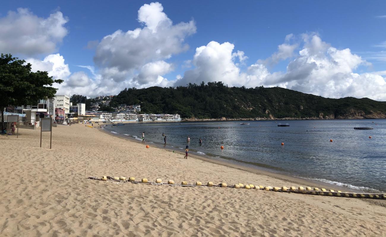 Photo de Tung Wan Beach avec sable beige de surface