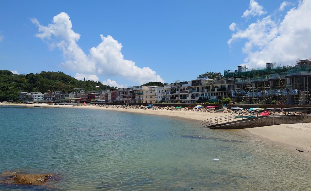 Photo de Ping Chau Tung Wan Beach avec sable beige de surface