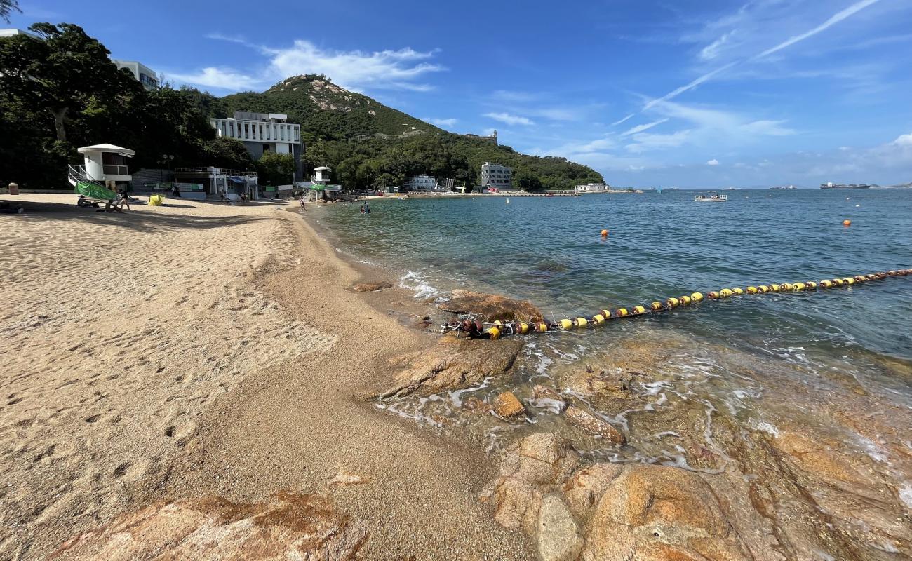 Photo de St. Stephen's Beach avec sable lumineux de surface