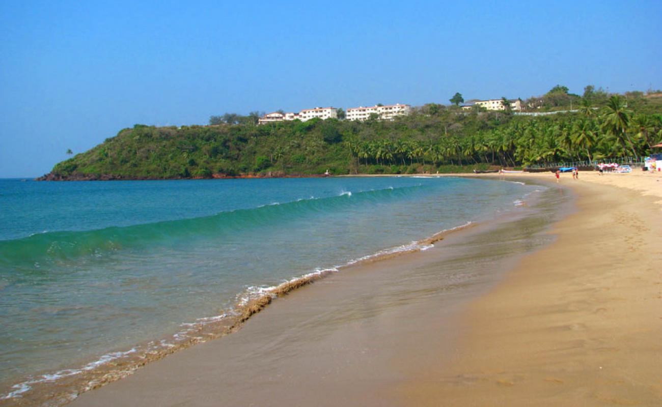 Photo de Bogmalo Beach avec sable lumineux de surface