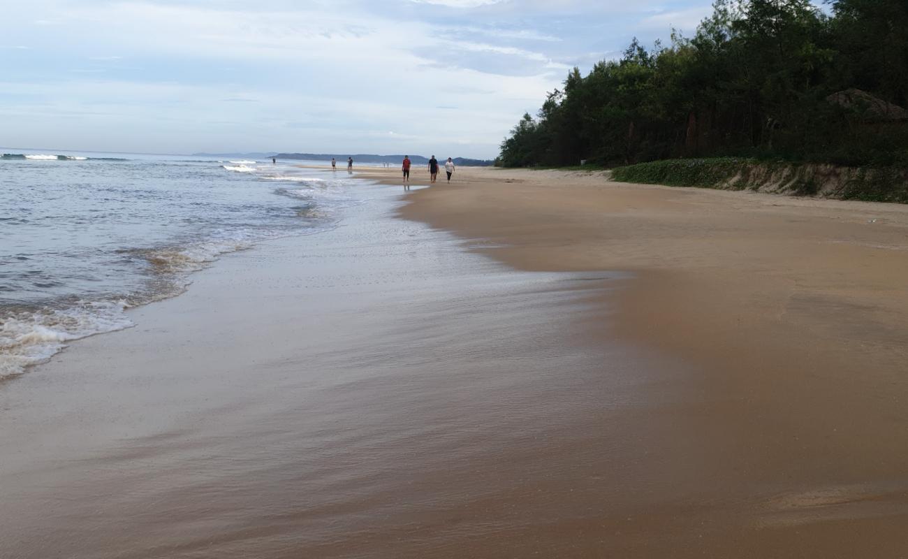 Photo de Alvekodi Beach avec sable beige de surface