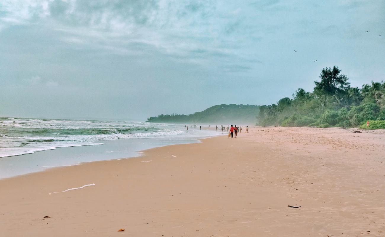 Photo de Alivekodi Beach avec sable beige de surface