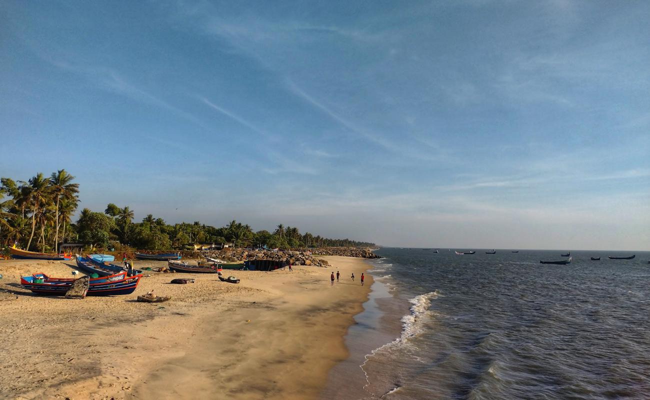 Photo de Ambalapuzha Beach avec sable beige de surface