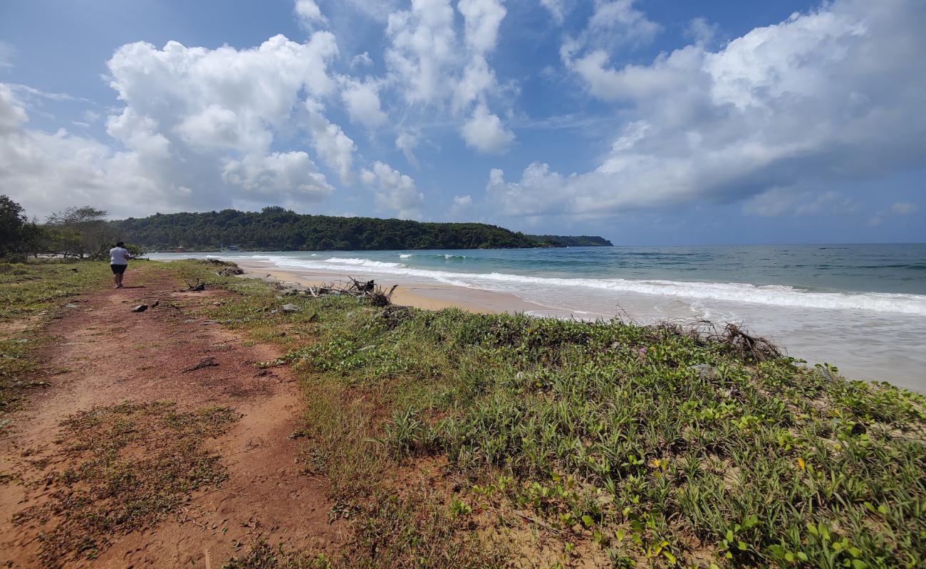 Photo de Betul Beach avec sable lumineux de surface