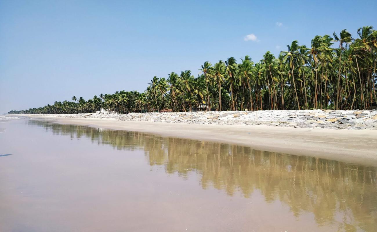 Photo de Hoode Beach avec sable lumineux de surface