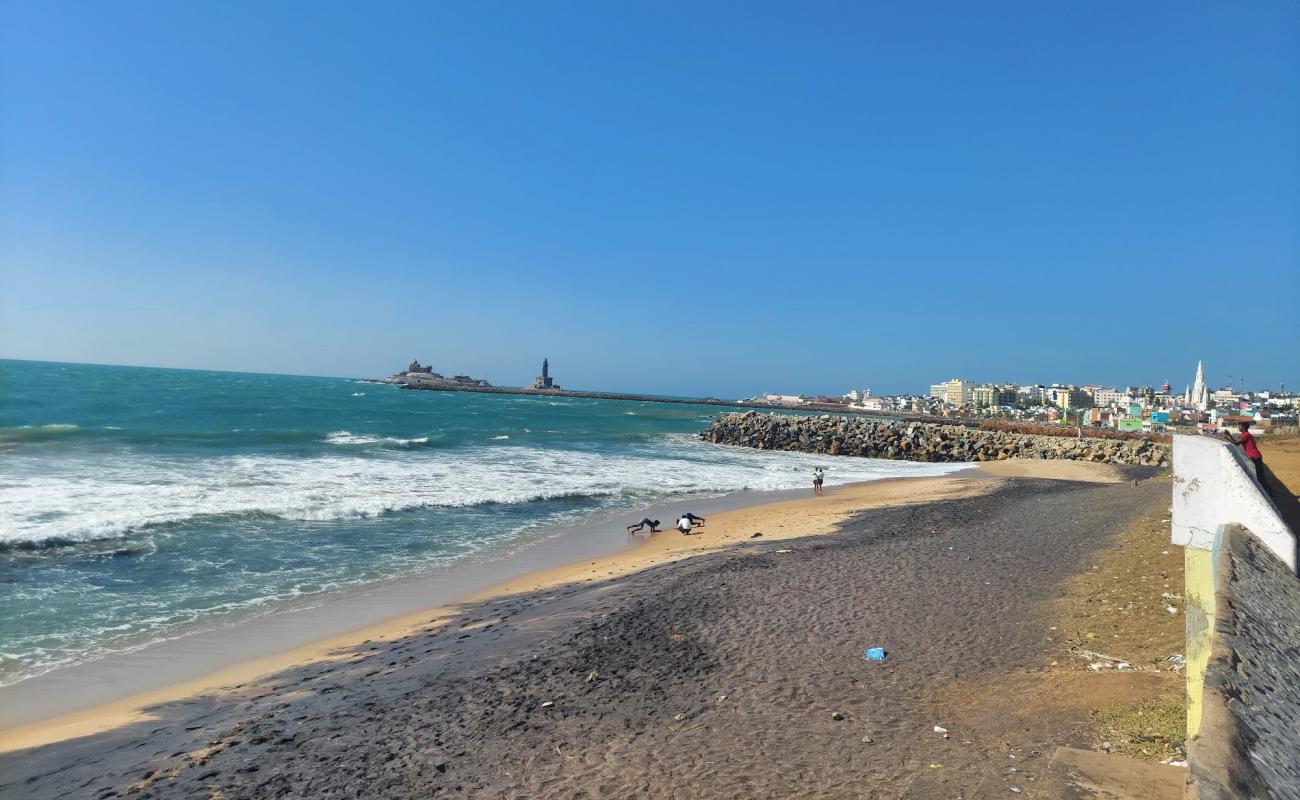 Photo de Vivekananda Kendra Beach avec sable beige de surface