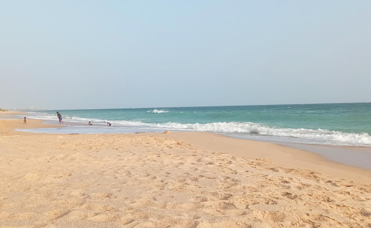 Photo de Chettikulam Beach avec sable beige de surface