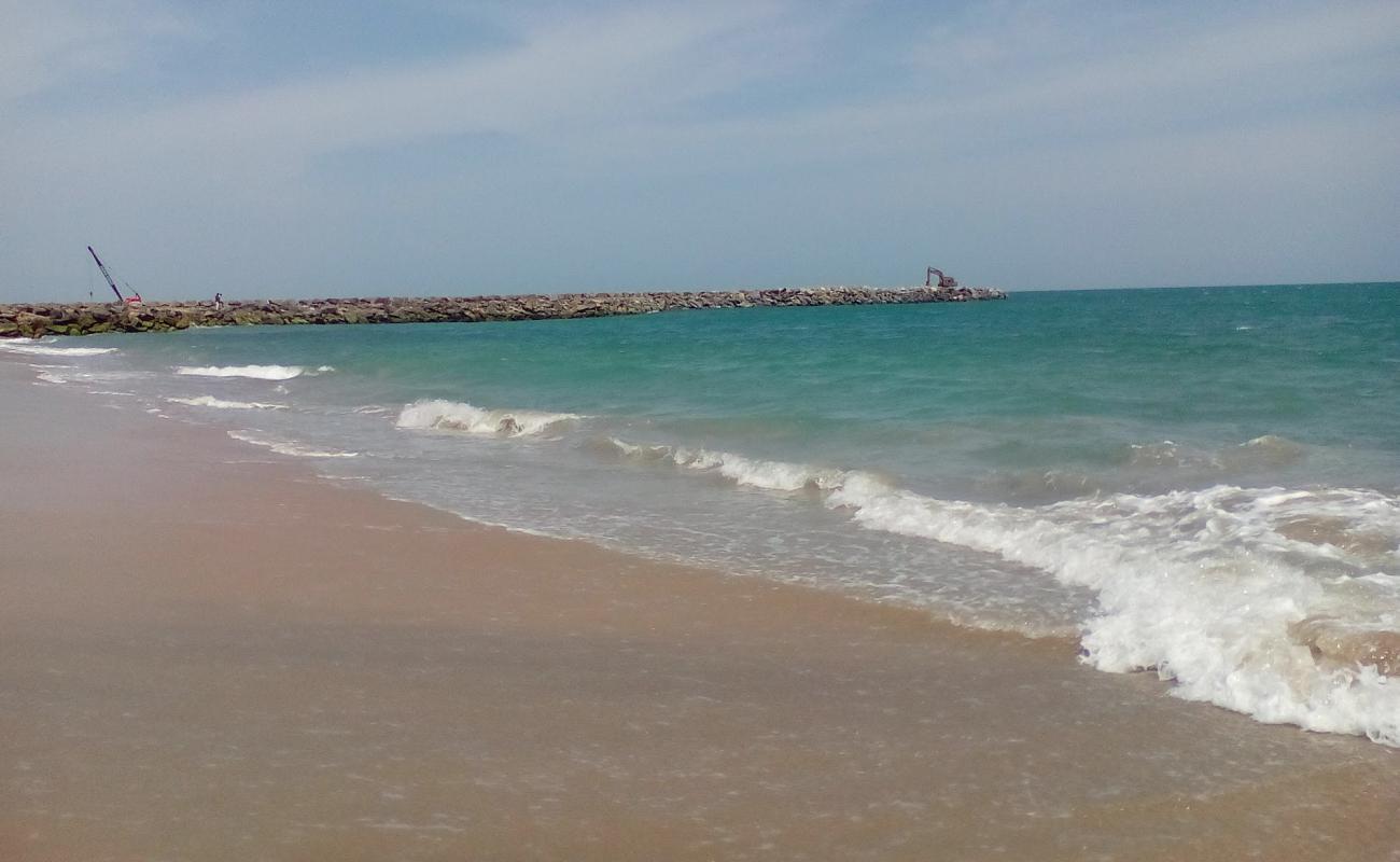 Photo de Sayalkudi Beach avec sable lumineux de surface