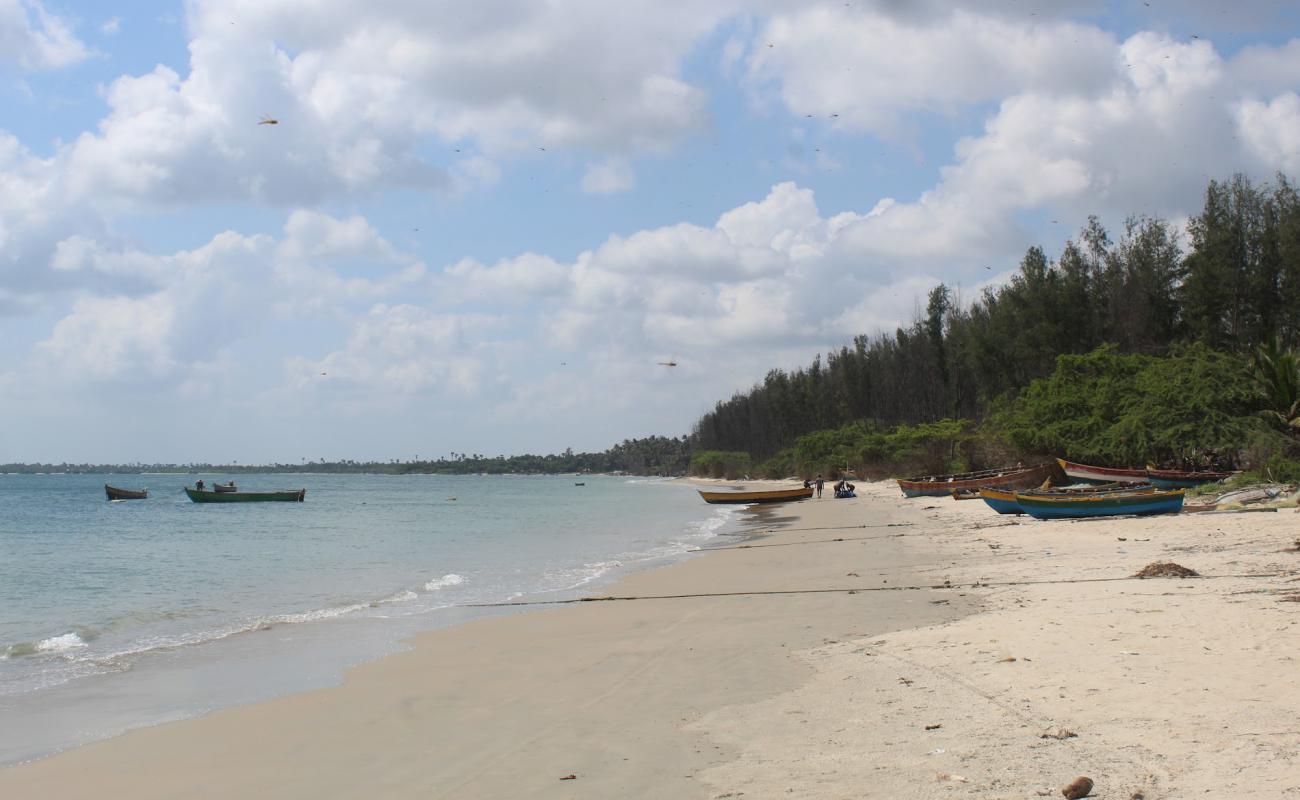Photo de Rock Beach avec sable beige de surface