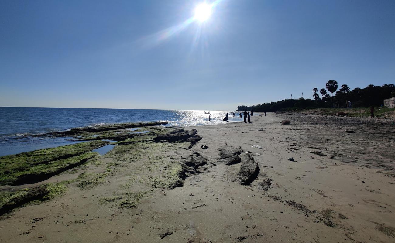 Photo de Pakkirapa Sea Park Beach avec sable beige de surface