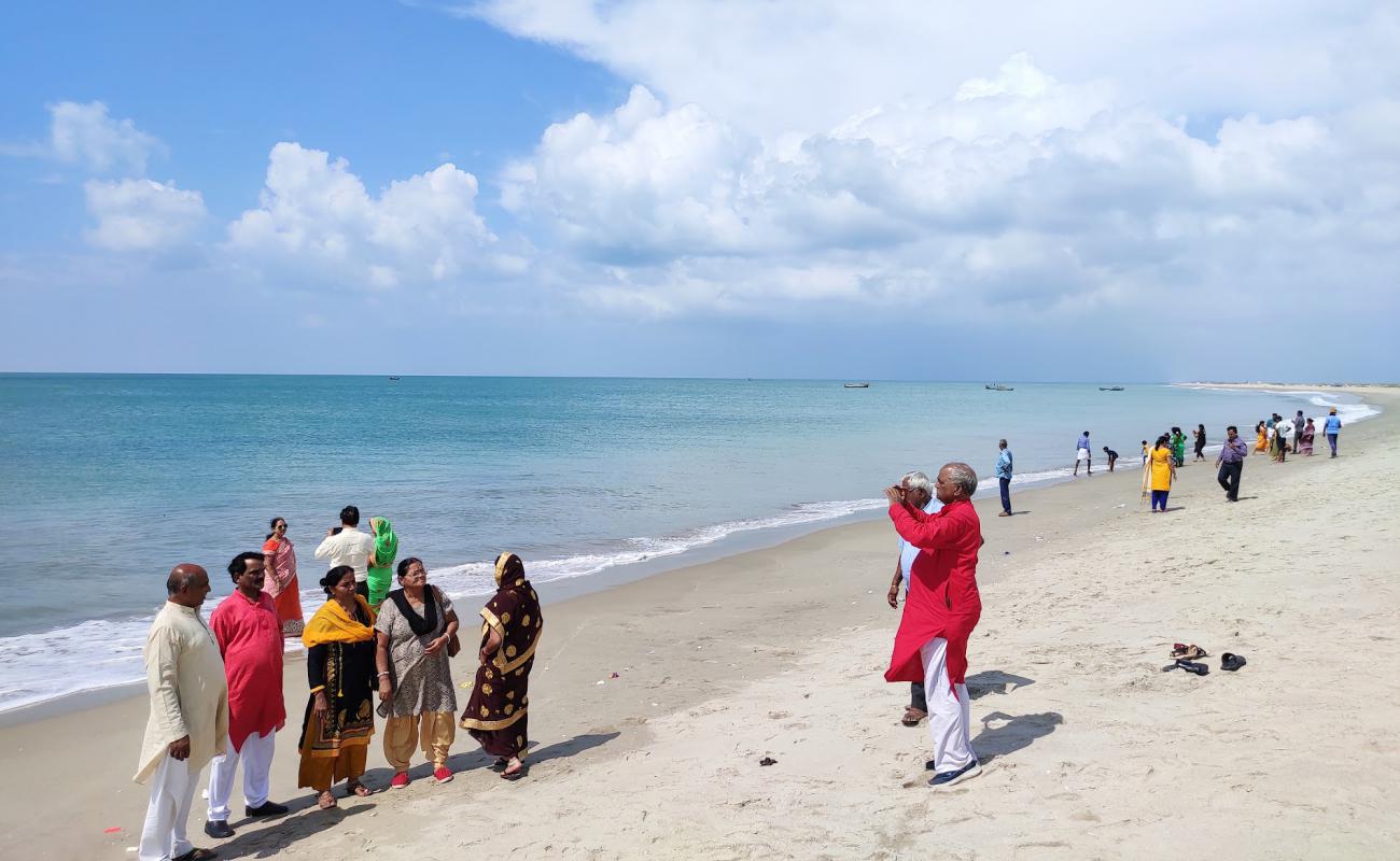 Photo de Indian Ocean Beach avec sable lumineux de surface