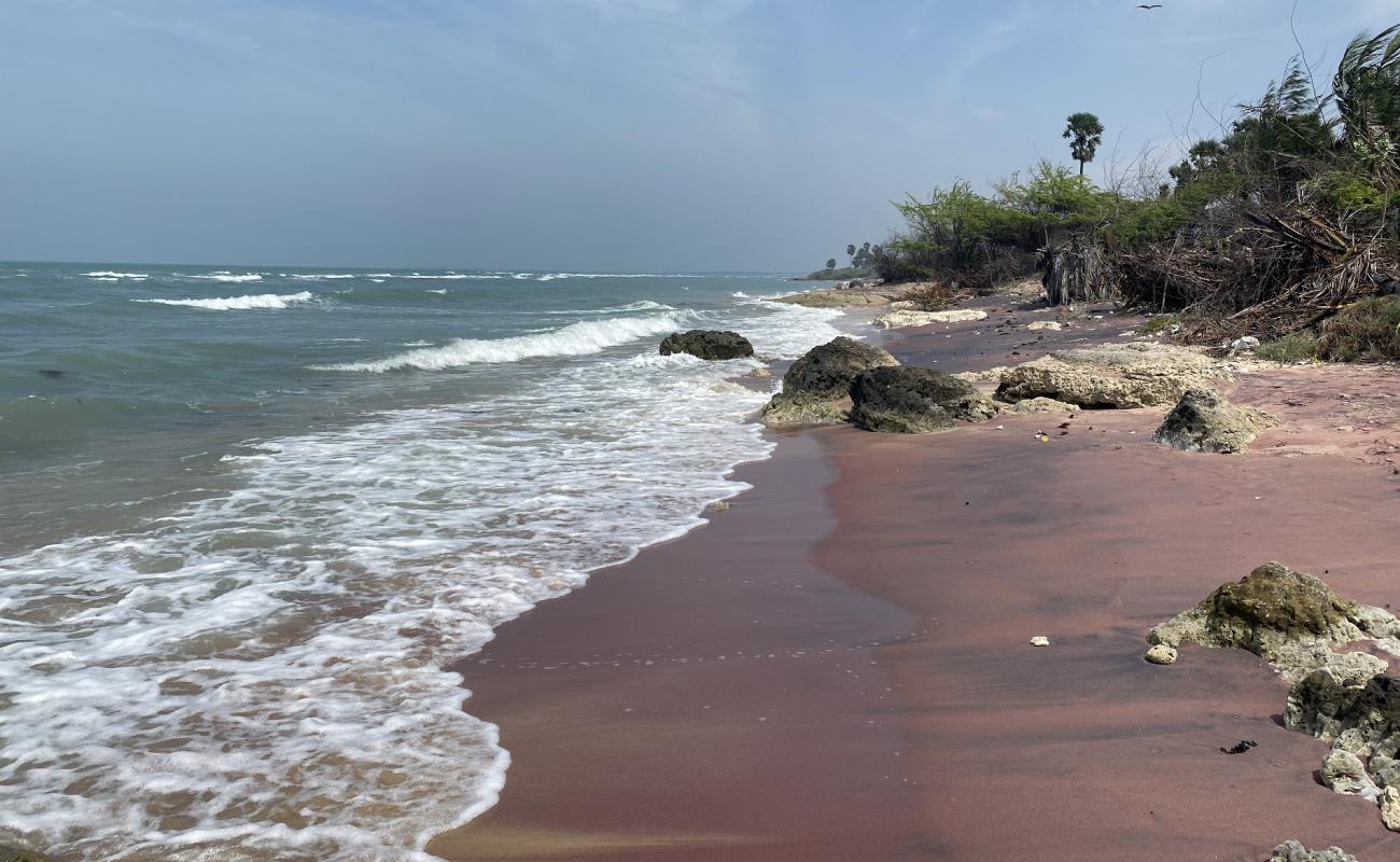 Photo de Coral Casita Beach avec sable beige & pierres de surface