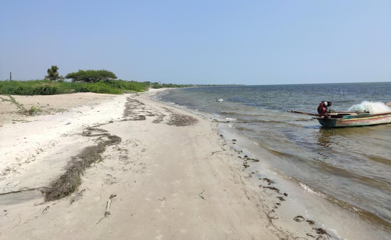 Photo de M R Pattanam Beach avec sable beige de surface