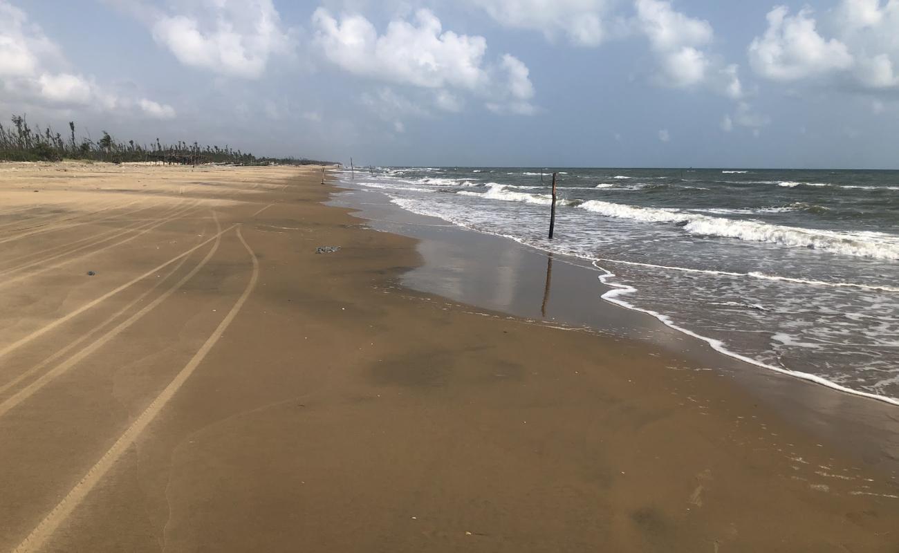 Photo de Kameswaram Beach avec sable beige de surface