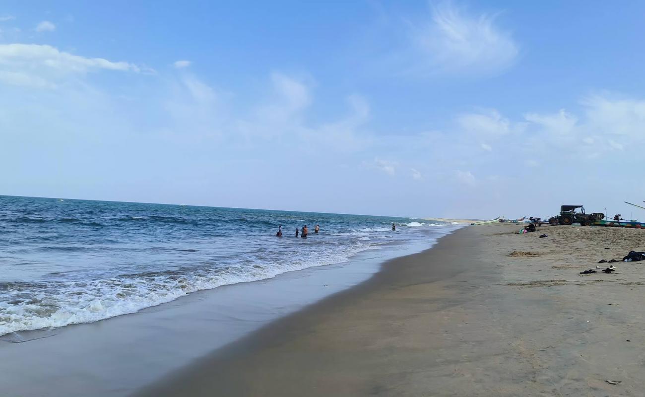 Photo de Tupilipalem Beach avec sable lumineux de surface