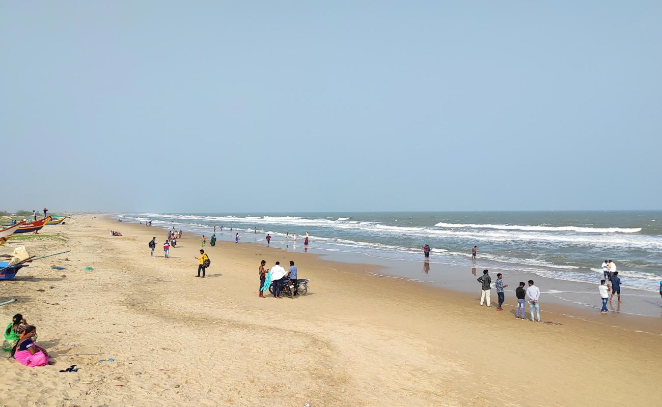 Photo de Pakala Beach avec sable lumineux de surface