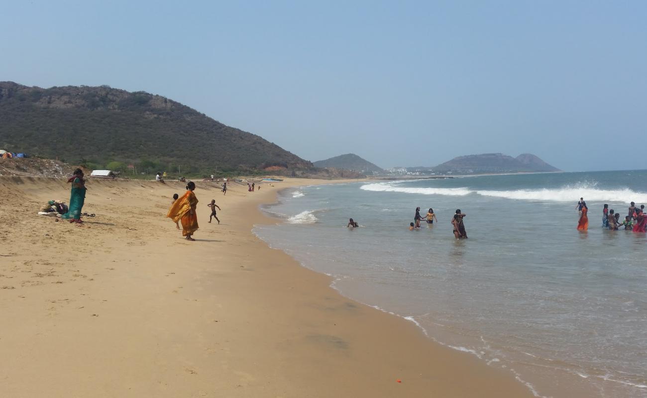 Photo de Sagar Nagar Beach avec sable beige de surface