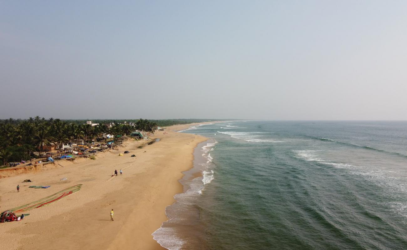 Photo de Ramayapatanam Beach avec sable lumineux de surface