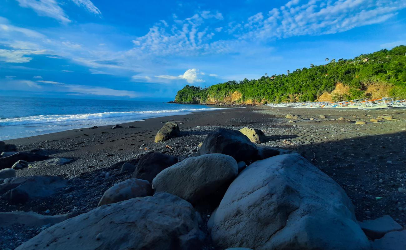 Photo de Funkkoeh Beach avec sable gris de surface