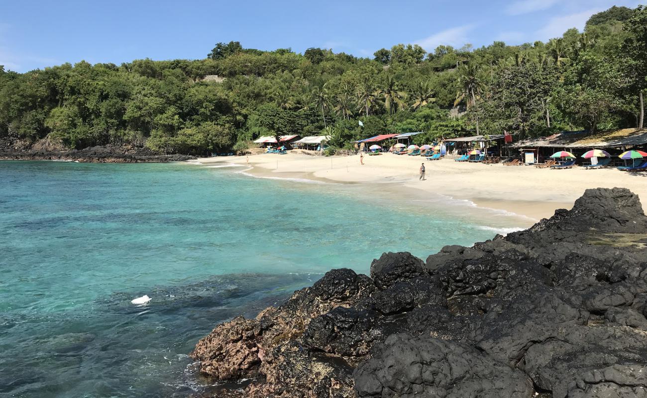 Photo de Bias Tugel Beach avec sable fin et lumineux de surface