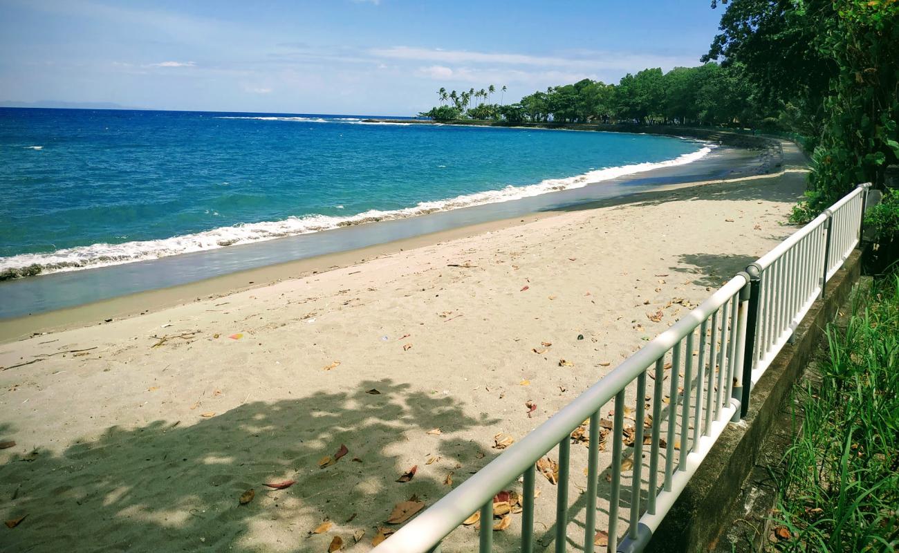 Photo de Senggigi Beach II avec sable beige de surface