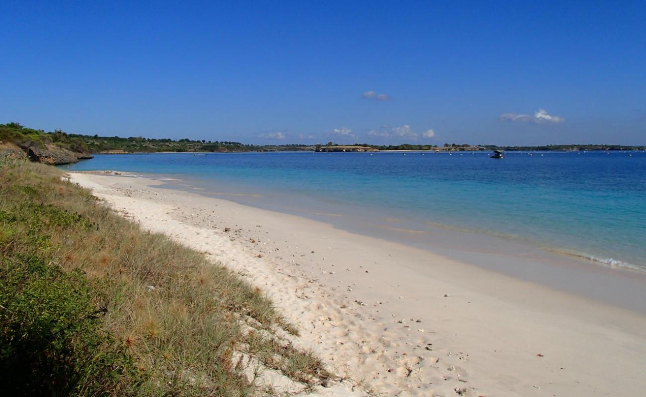 Photo de Segui Beach avec sable rose de surface