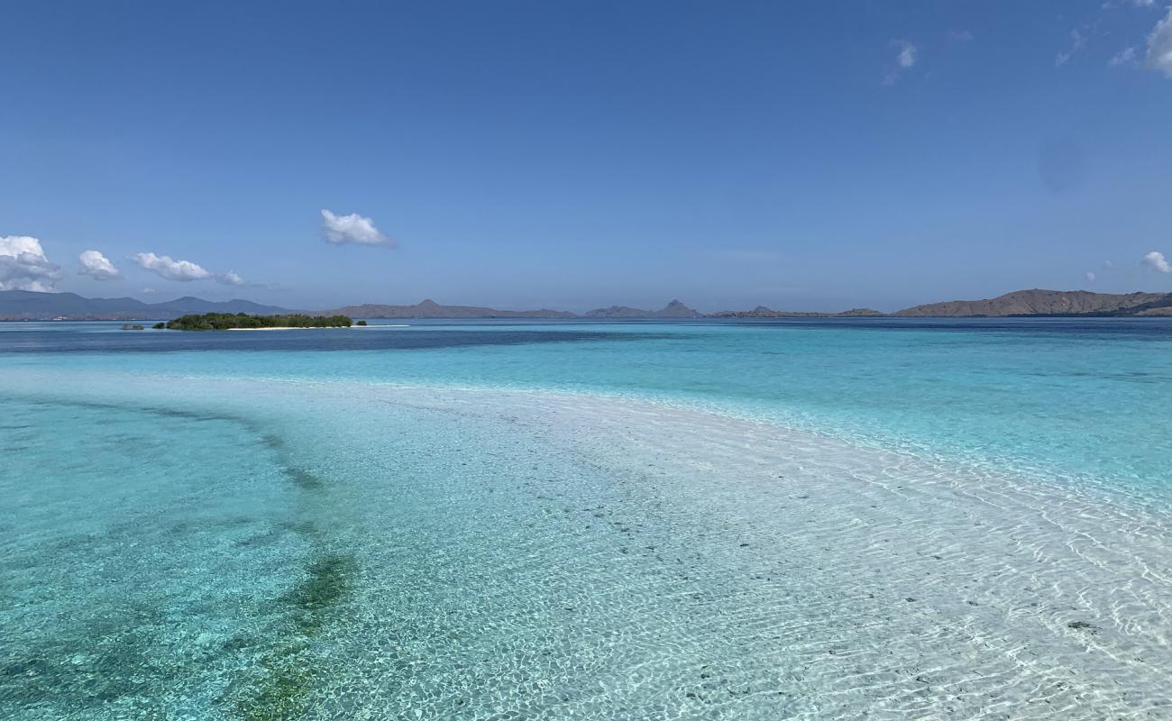 Photo de Katangan Sandbank avec sable rose de surface