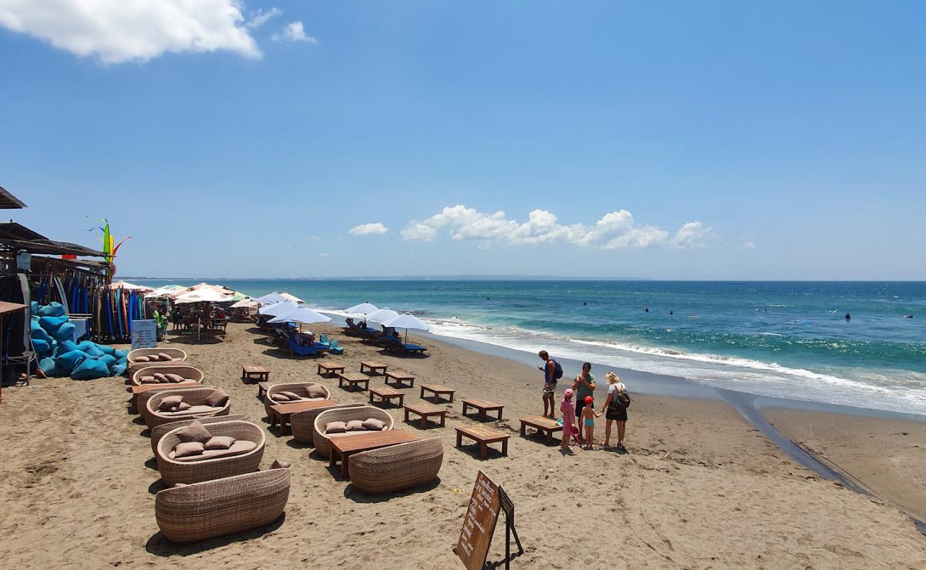 Photo de Plage de Canggu avec sable beige de surface