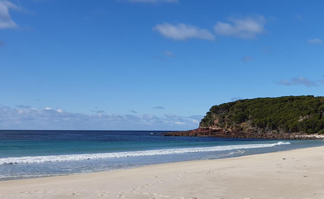 Photo de Saltwater Creek Beach avec sable beige fin de surface